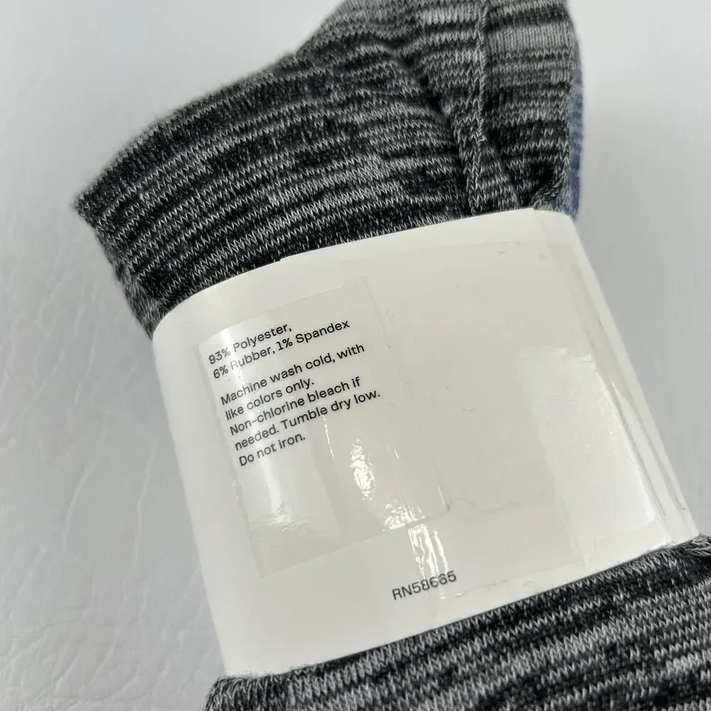 Nordstrom Rack Men’s 5 Pair Quarter Crew Casual Socks Shoe Size 6-12.5